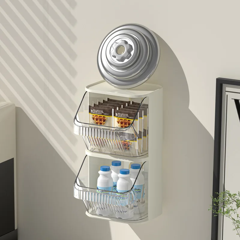 Popular tea bag organizer storage box multi desktop organizer with drawers coffee station organizer for office