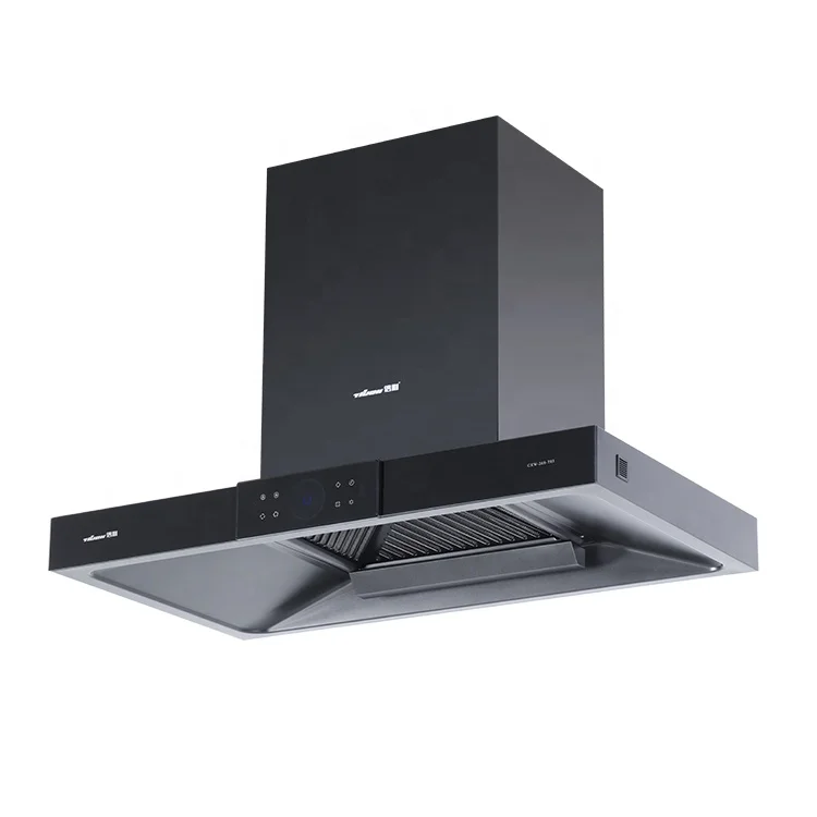 Manufacturer wholesale direct sales competitive price island t shape auto clean range hood kitchen chimney hood
