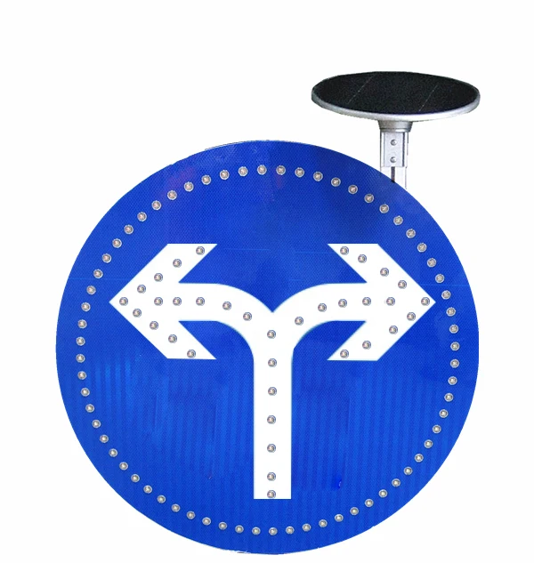 warning aluminum arrow board speed reflective material stop round lighted slow down flashing road safety led solar traffic sign