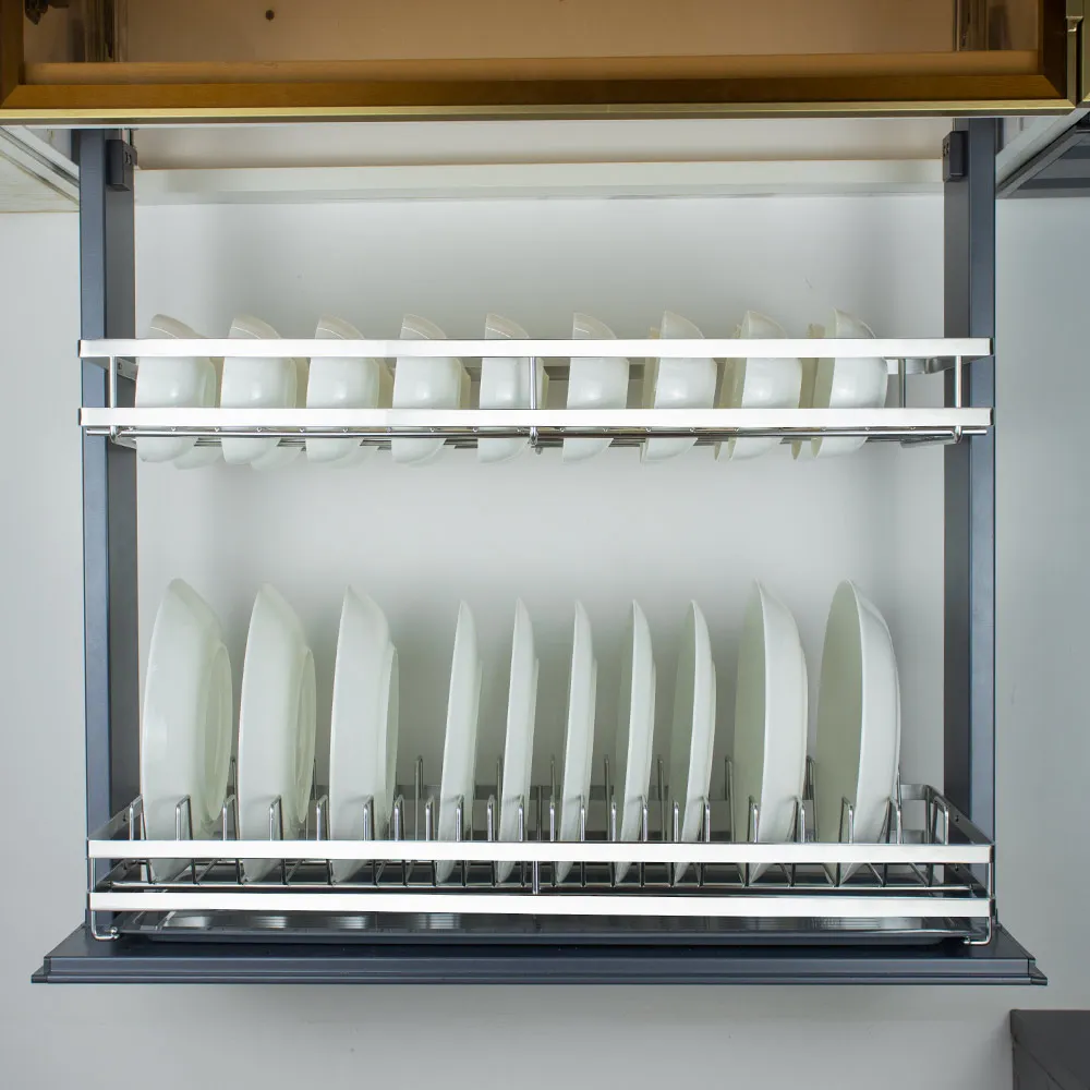 production smart kitchen hardware custom printed cupboard lifter custom logo kitchen cabinet lift