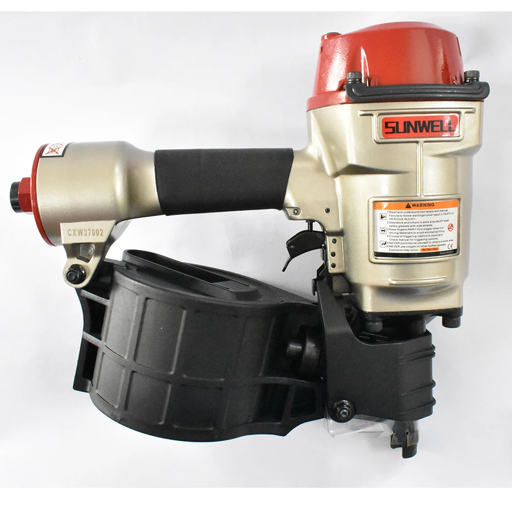 SUNWELL Industrial air coil nail gun CN70 manufacture in China