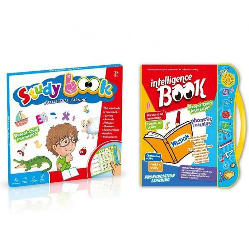 Children English Learning Touch Reading Sound Book Kids E Audio Electronic books with Certificate