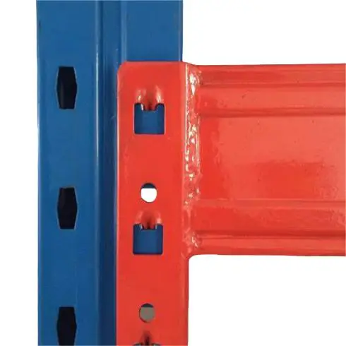 Metal pallet racking warehouse storage heavy duty shelves rack unit for goods storage