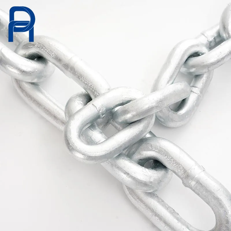 G80 Lifting Chain Industrial Heavy Duty Standard Metal Figro Chain Silver Alloy Steel Silver Chain