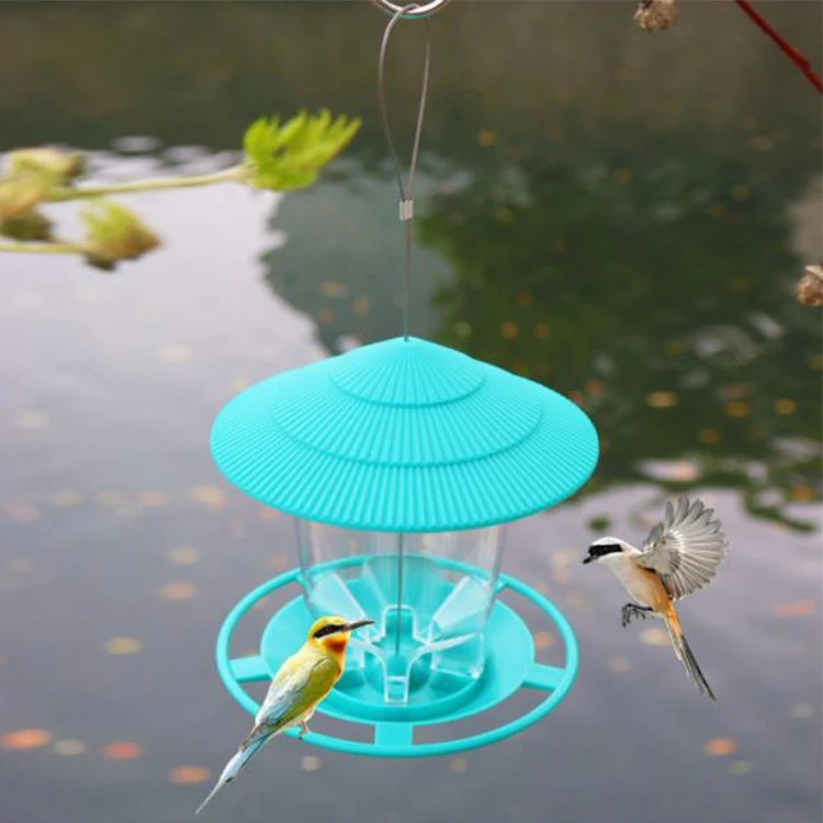 Hanging with 2 Hanging Chains 1 Hanging Hook Folding Wild Bird Feeders For Decoration