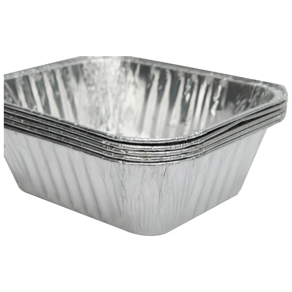 Recyclable Easy Takeaway Disposable 8011 Raw Material for Aluminium Foil Food Container