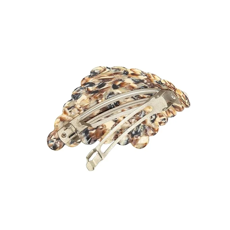 CANYUAN New product full rhinestone rhombus fancy ladies acetate hair clip hair barrette for women custom hair accessories