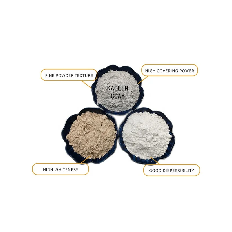High Whiteness Calcined Kaolin for Paint Rubber Ceramic Glaze Manufacturers Supply Washed Metakaolin