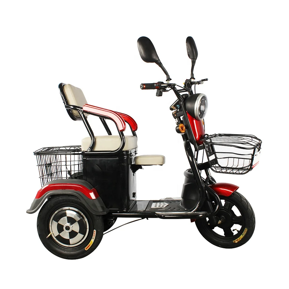 Outdoor 4 Wheels Leisure Fashion Elderly Mobility Scooter Power Electric Scooter