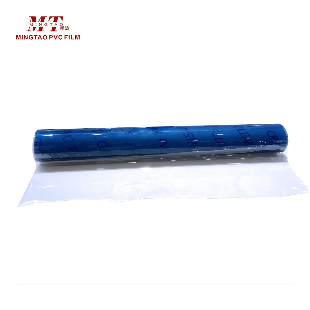 PVC clear plastic sheet roll soft super clear PVC plastic film plastic roll