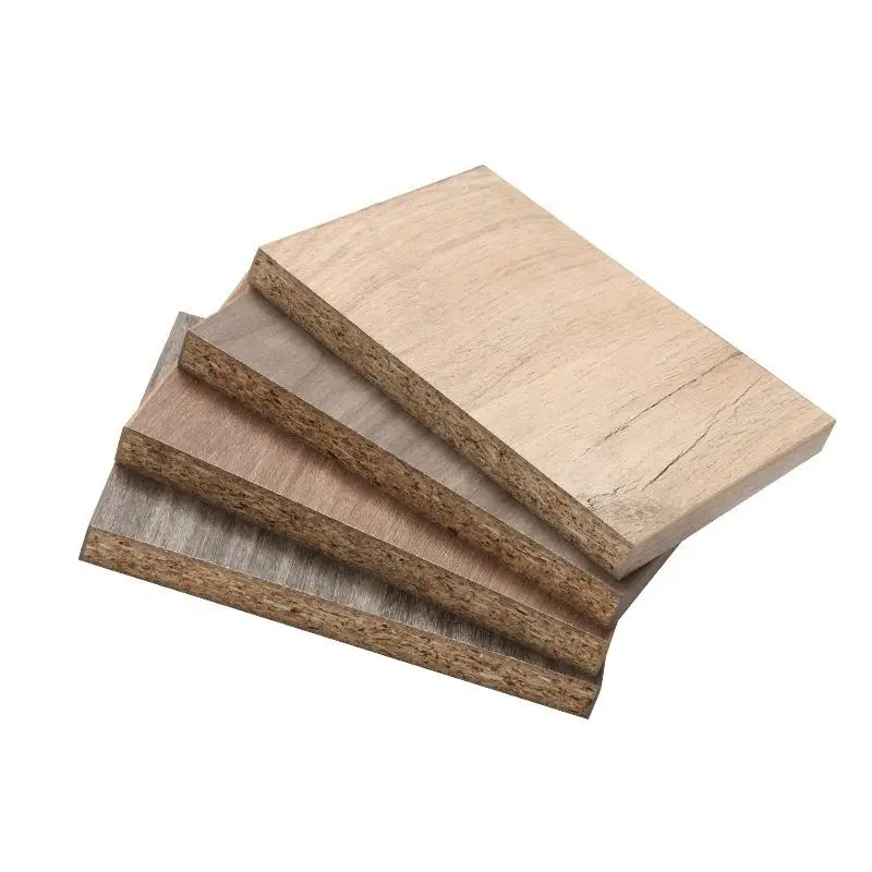 16mm laminated hmr particle board melamine moistureproof chipboard for home furniture