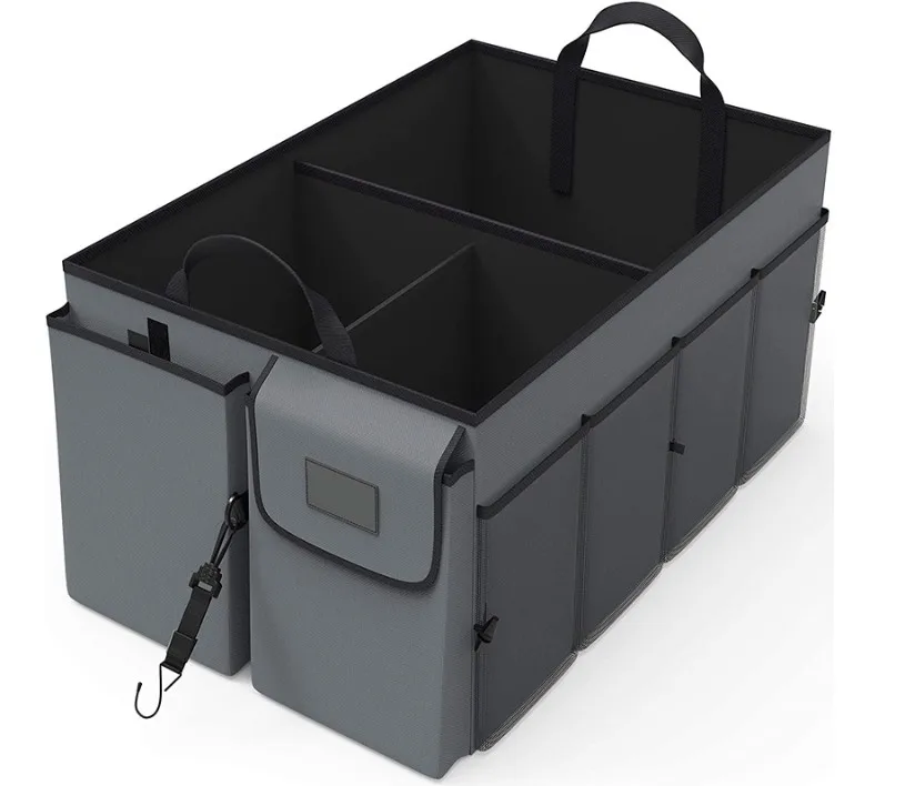 
Oxford Cloth Durable Multiple Pockets Collapsible Car Storage Box Bag High capacity Folding Vehicle Car Trunk Organizer 