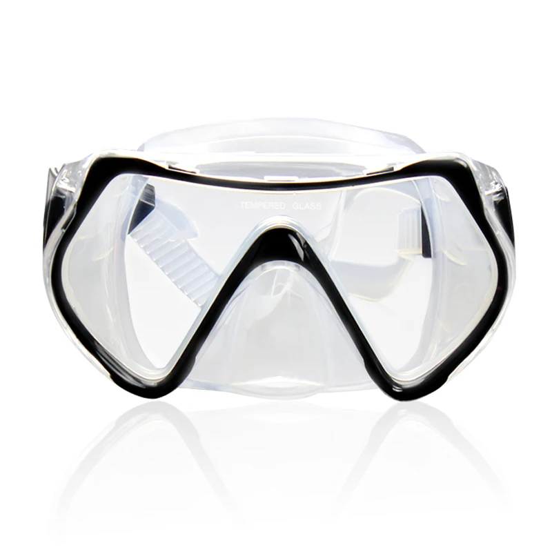 Latest Water Sports Adults diving Eyewear Snorkel Mask With Silicone Skirt
