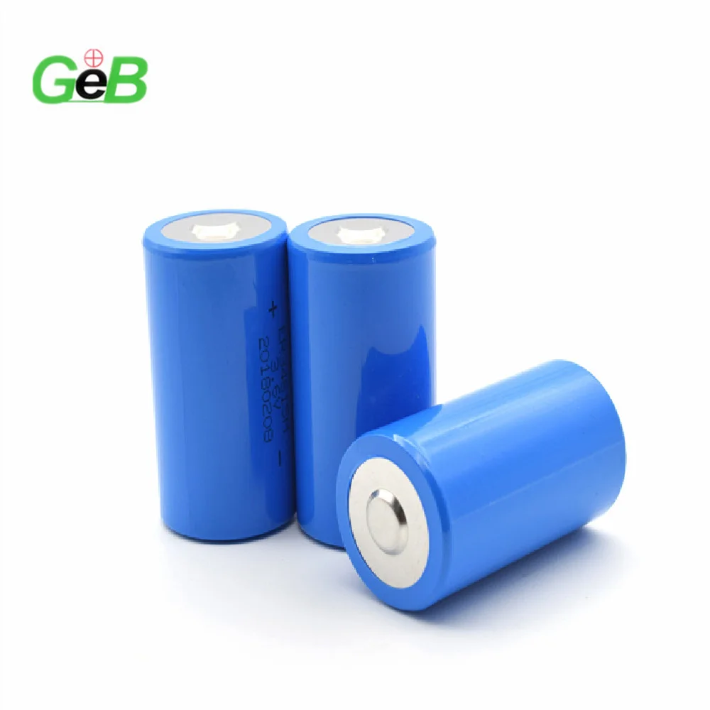 Высокая Мощность 3 6 В D размер литиевая батарея Li-SOCI2 ER34615M 13Ah 13000mah неперезаряжаемая Lisocl2