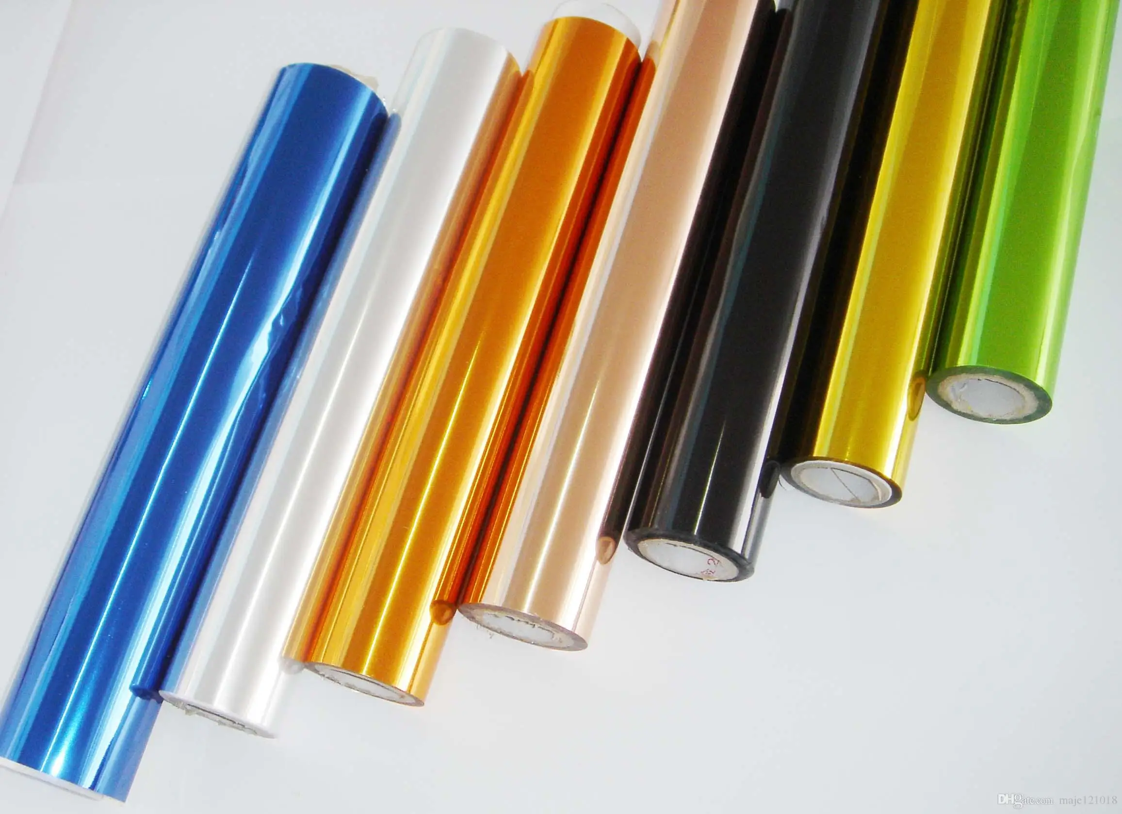 pink color toner reactive foil heat film for laminator machine for USA market