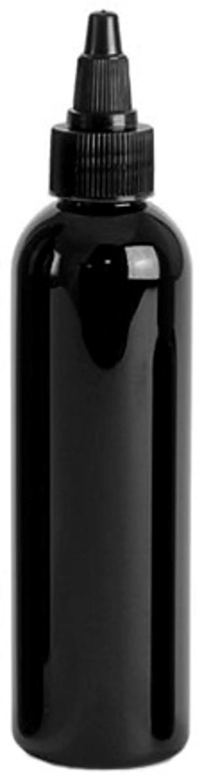 Empty 60ml 100ml 150ml Clear Plastic Hair Oil Squeeze Applicator Packaging Bottle With Twist-open Dispensing Cap