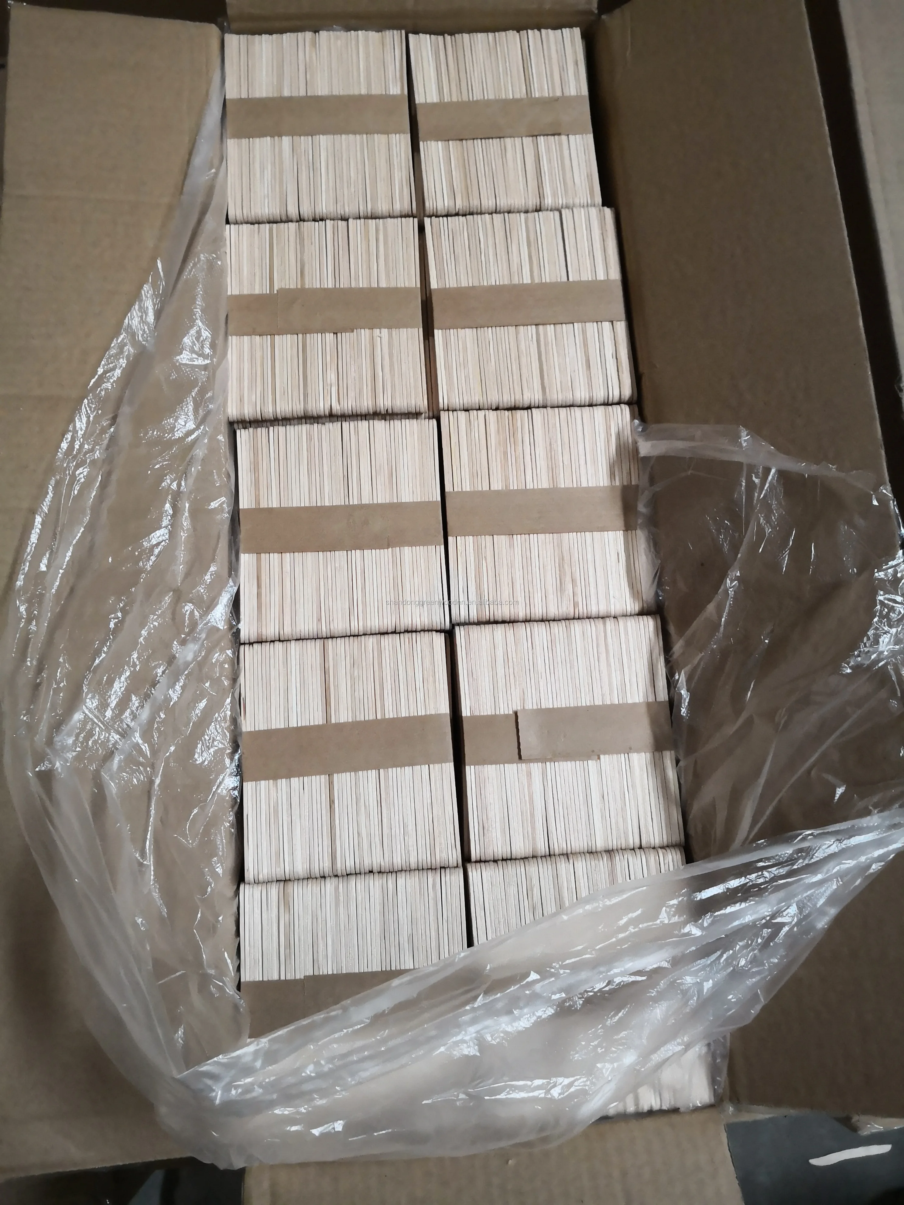 wooden printed popsicle  ice cream sticks