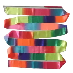 Gym Dance Ribbon Rhythmic Art Gymnastic Streamer Twirling Rod Stick