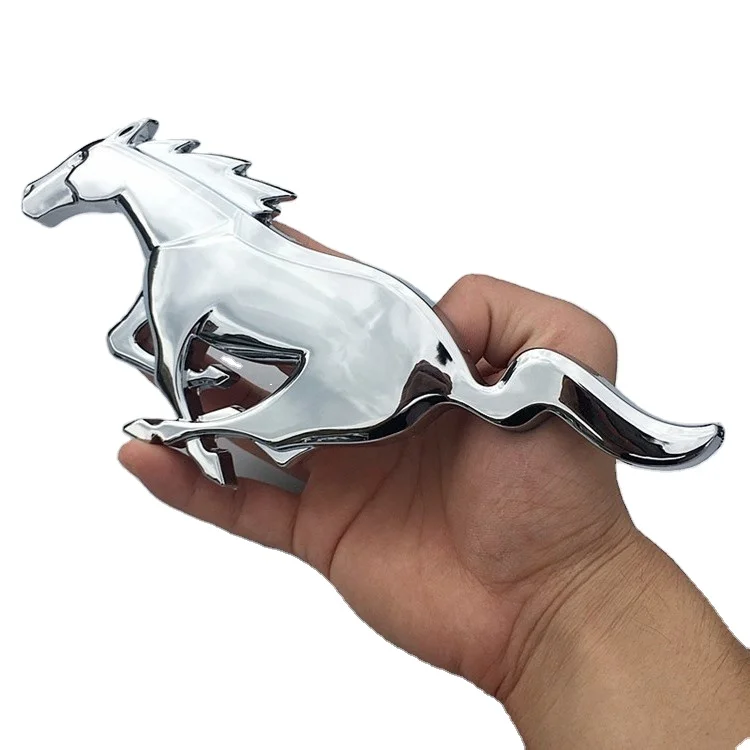 Custom ABS Material Electroplating Car Logo Body Sticker Adhesive Plastic Car Emblem