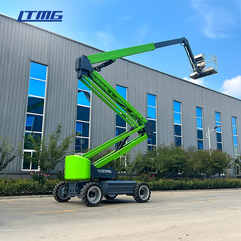 LTMG electric aerial work lift platform 20m 22m articulated boom lift aerial working platform