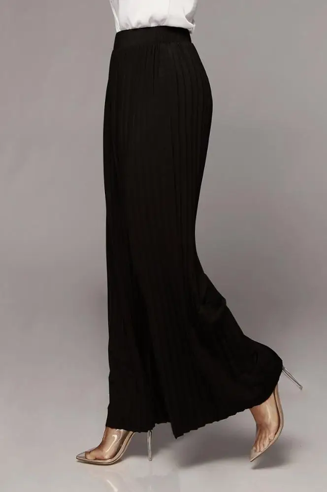 Brand new Autumn Sexy Pleated Loose Casual High Waist Women Trousers