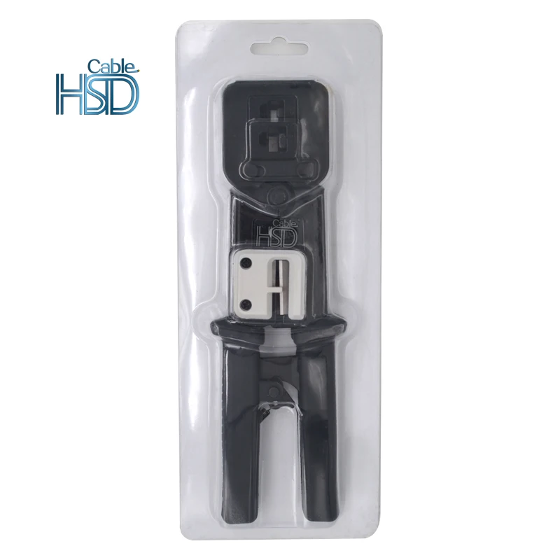 Professional Easy Handing RJ45 EZ Pass Through Crimping Tool Crimper for CAT5 CAT6 CAT7 Wire Connectors Cable Plier Tool
