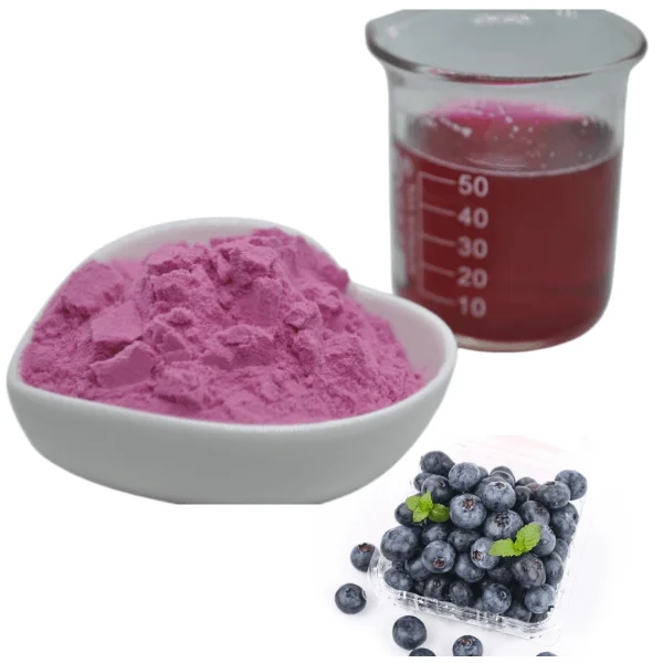 Blue Berry Powder Blueberry Fruit Juice Powder Dried Acai Berry Powder