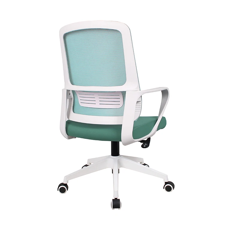 Modern Design Staff Ergonomic Swivel Mid Back Mesh Office Chairs Work Boss Computer Desk Chair