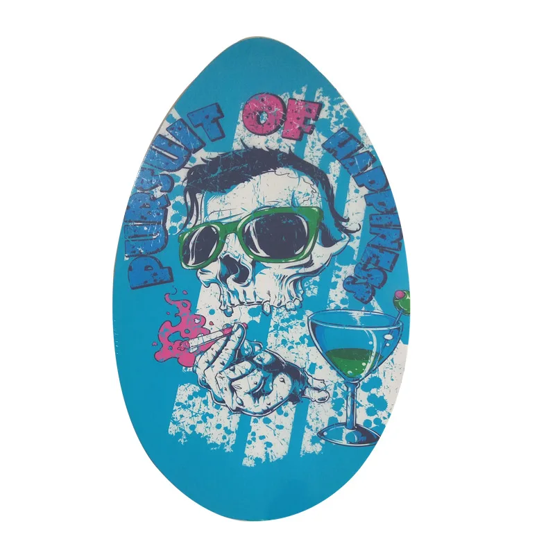 High Quality Multi Color Beach Wood Skim Board Wholesale Custom Skimboard Water Board Exercise Skimboard for Kids Adults