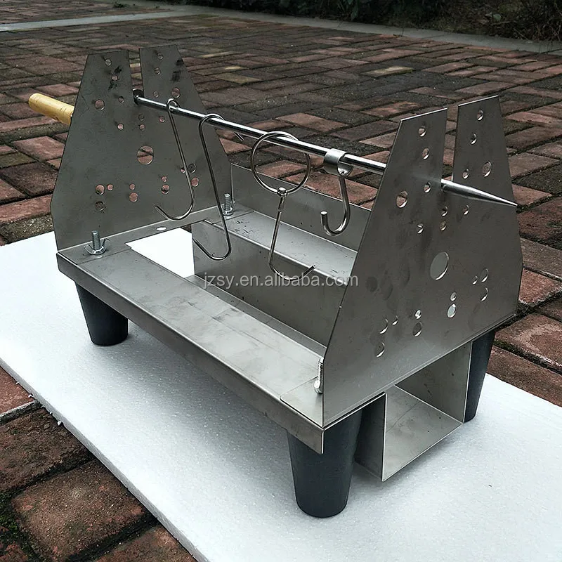 Multifunction Home Use Small Manual Turn Coffee Nut Roasting Baking Machine/Stainless Steel Electric Outdoor Barbecue Machine