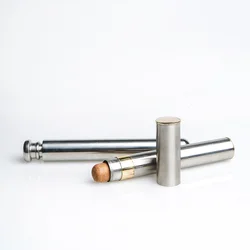 OEM/ODM cigarette metal aluminum cigar case tube for 1 cigar