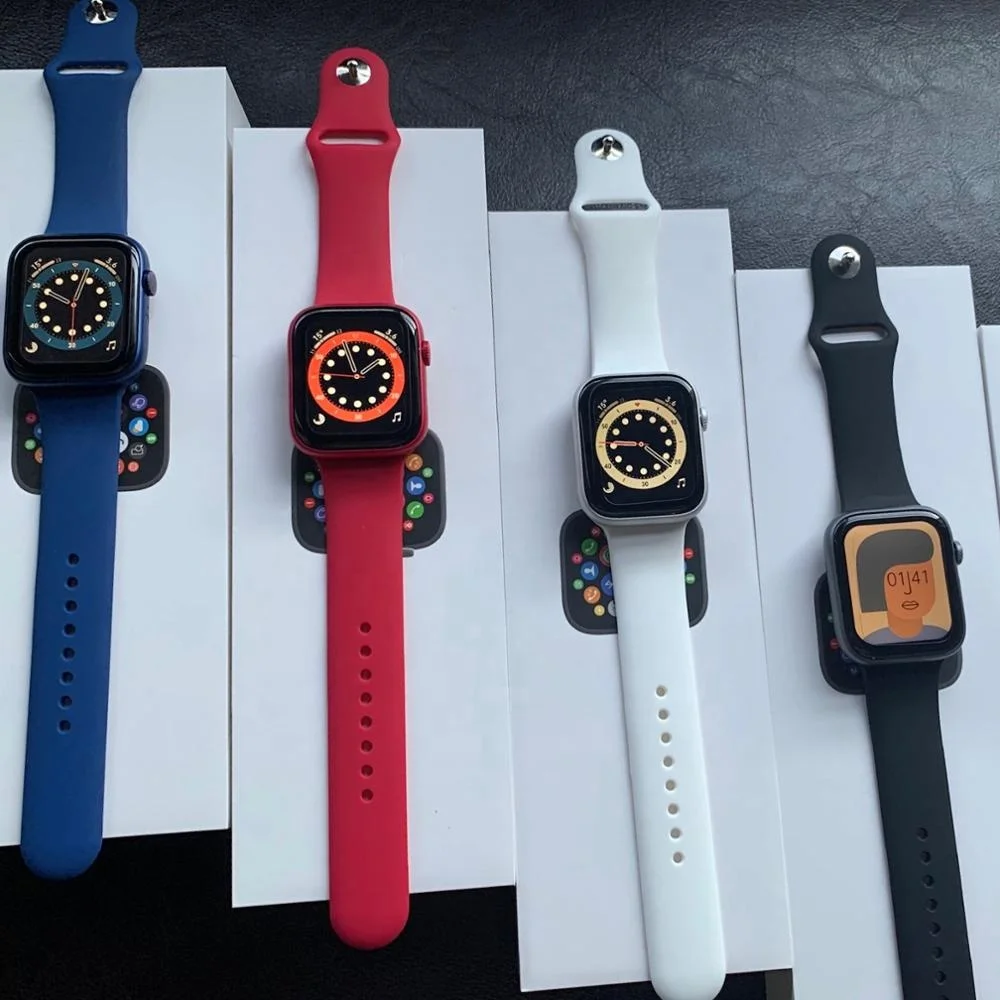 
2021 Dropshipping IWO Smart Watch Series 6 Heart Rate Blood Pressure Message Reminder X6s Smart Bracelet for sports X6s 