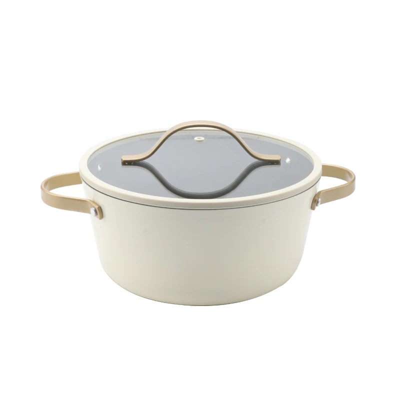 Wholesale Casserole White Non Stick High Quality New Restaurant Metal Kitchen Products Casserole