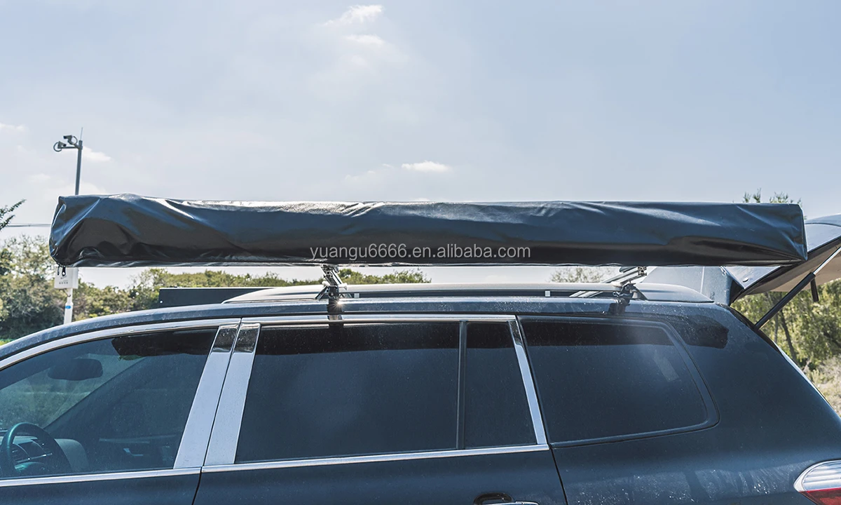 4 Season Luxury Large Camp Family Air Camping Tube Tent Car side  270 tent car roof cover umbrella tent sun awning