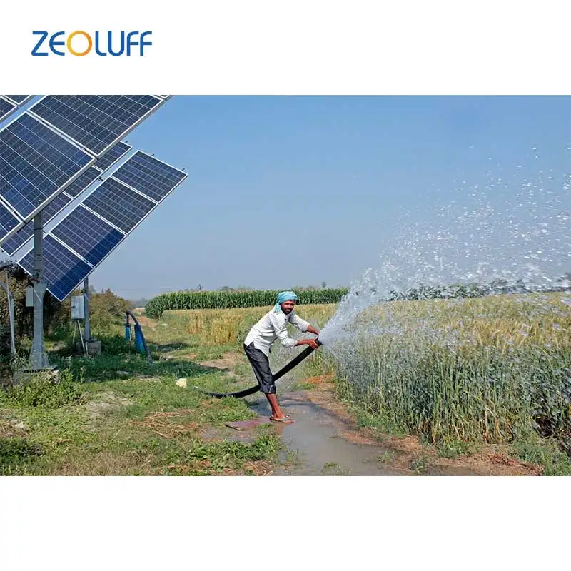 Deepwell High Pressure Heavy-Duty Stainless Steel Solar Pump High-Efficiency Rain Shower Irrigation Submersible Pompa Solar