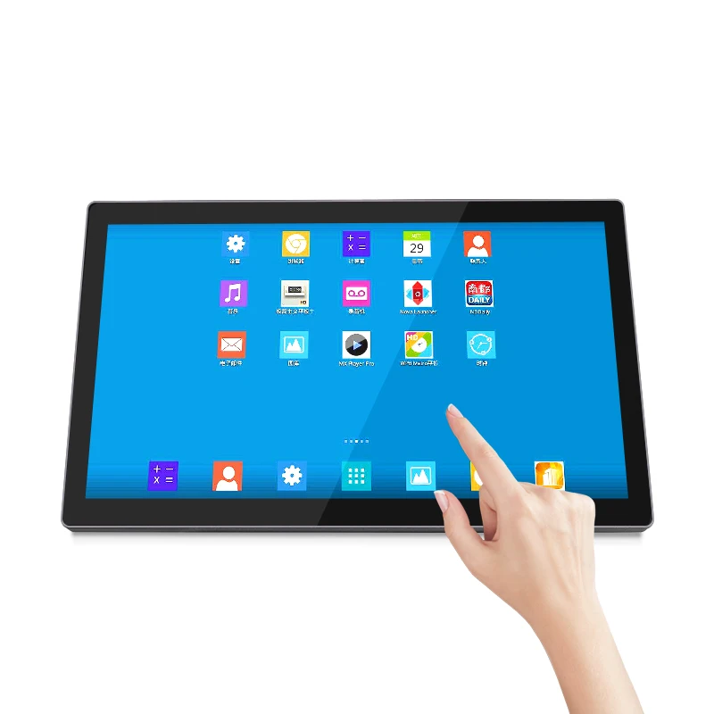 15 17 22 inch industrial touch screen android panel pc 10 points touch screen monitors lcd enclosure new aluminum embedded