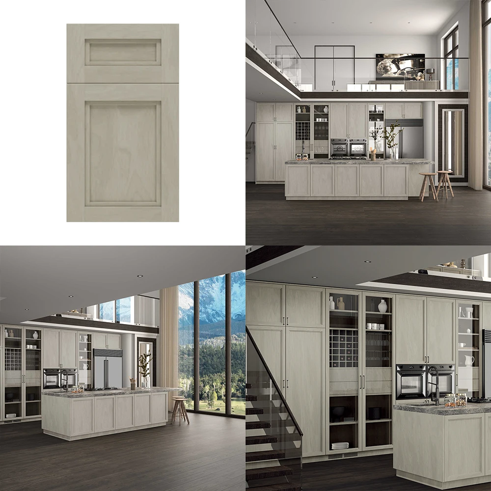 Wholesale Price Cabinet High Quality MDF Solid Wood Modern Design Base Wall Kitchen Cabinets