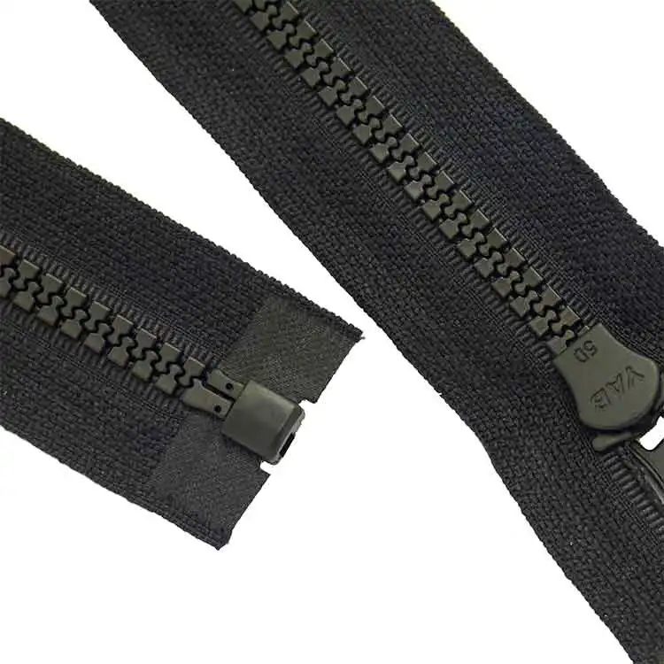  YAB 5# Resin Zipper Ordinary Teeth Close End Eco-friendly Waterproof Plastic For Garment And Home