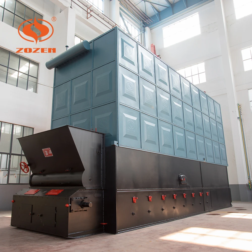 Zozen 12000 13000 15000 18000 KW Coal Pellets Biomass Fired Hot Oil Boiler