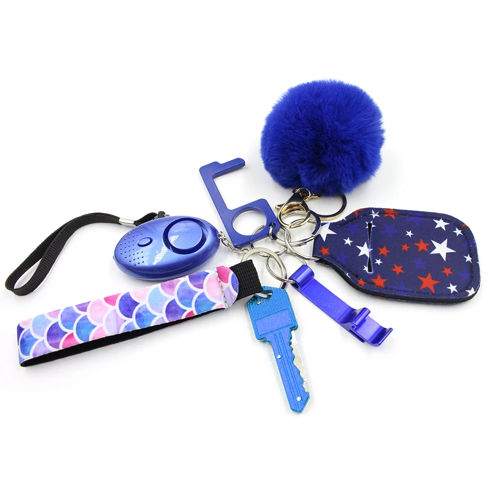 Vendors Wholesale Pepper Spray With Keychain Knife Set Weapons Women Bat Tasergun Defensa Personal Tazer Self Defense Kits