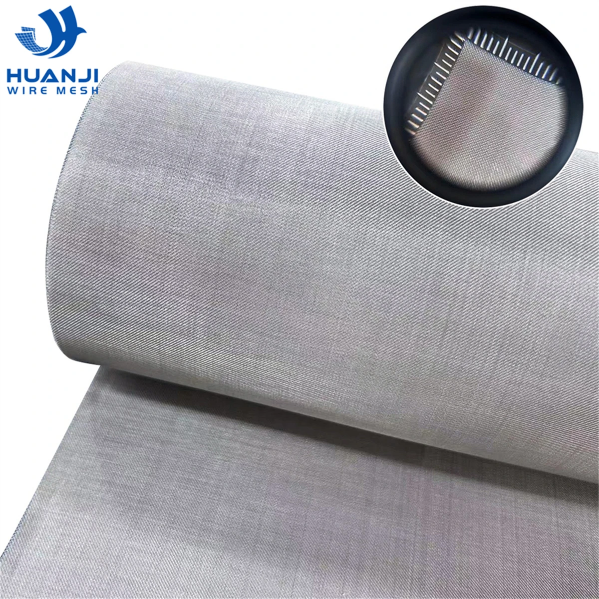 Factory Supply 304 316 1-500mesh Stainless Steel Mesh Wire Mesh for Sieving Filter