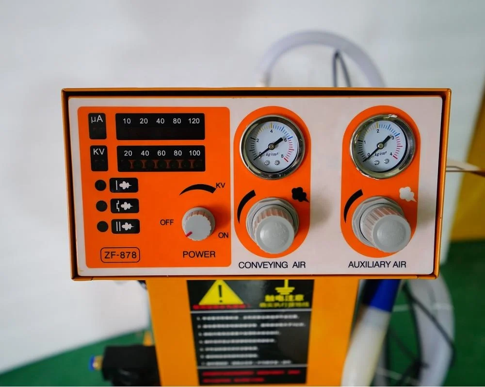 Electrostatic Flocking Gun Machine Portable Powder Coating Machine