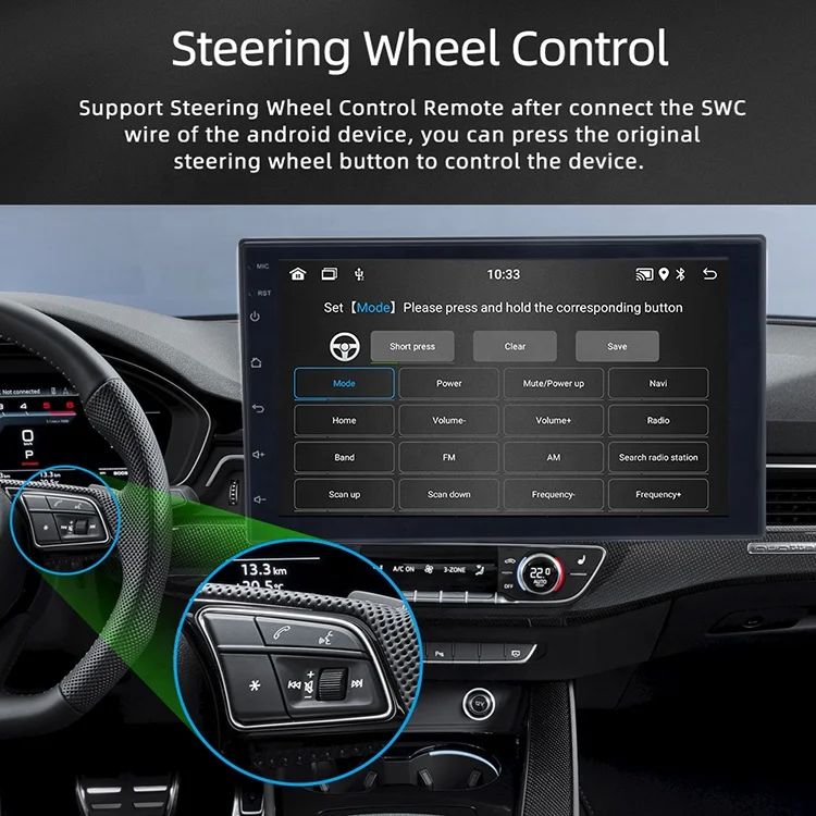 2 Din Android 7 9 10 Inch Car Multimedia Video Player Universal Double Din GPS Navigation Universal Stereo Radio