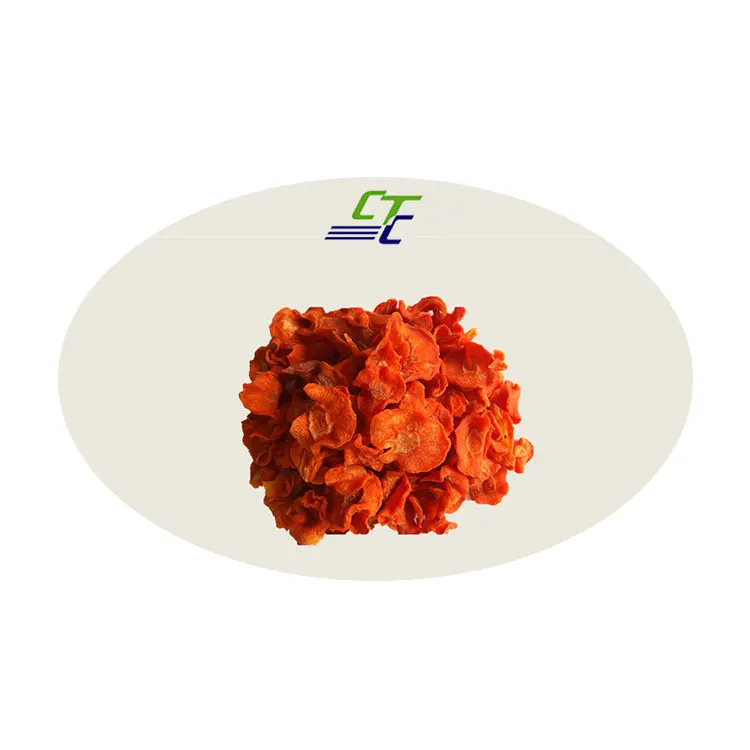 Пищевые чистые свежие пищевые ингредиенты для домашних животных продукт обезвоживают чипсы моркови приготовленные сушеные чипсы моркови