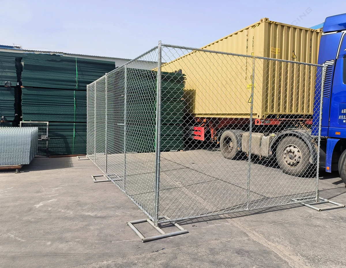Goog Service Американская панель для временного ограждения оцинкованный Алмазный забор строительной площадки