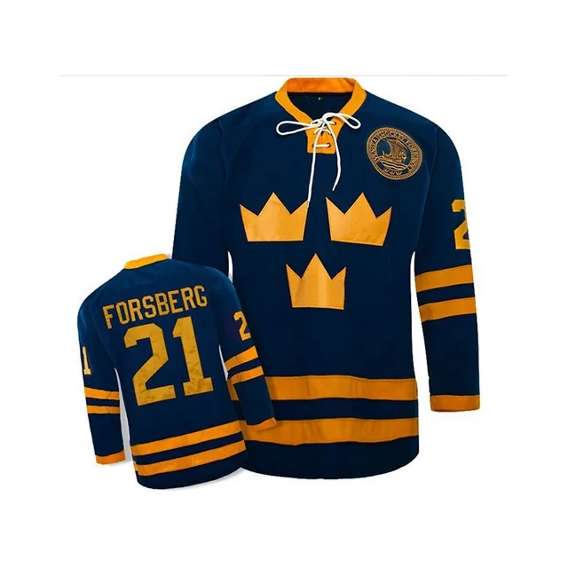 OEM design pattern funny hockey uniform personalized custom team logo embroidery hockey uniform