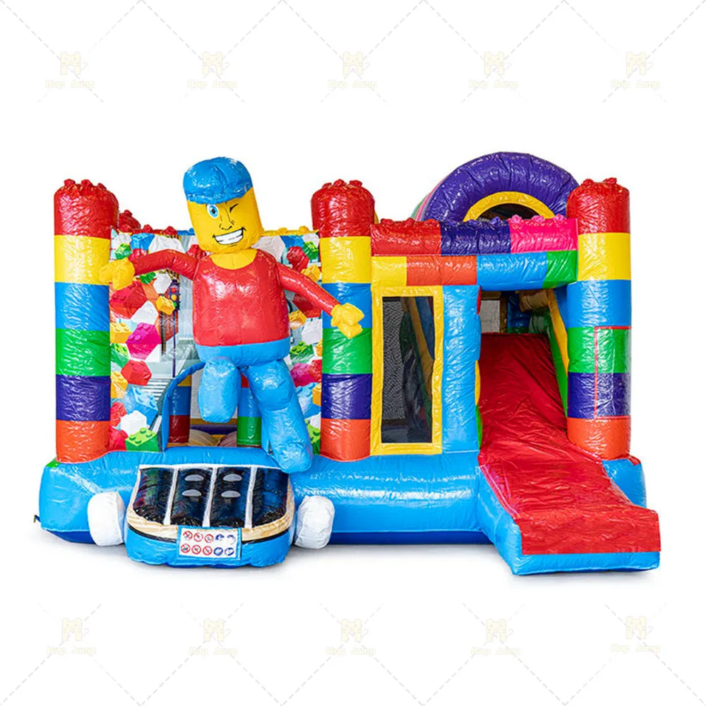 Customized Party blocks bouncy castle bounce house slide bouncy castles