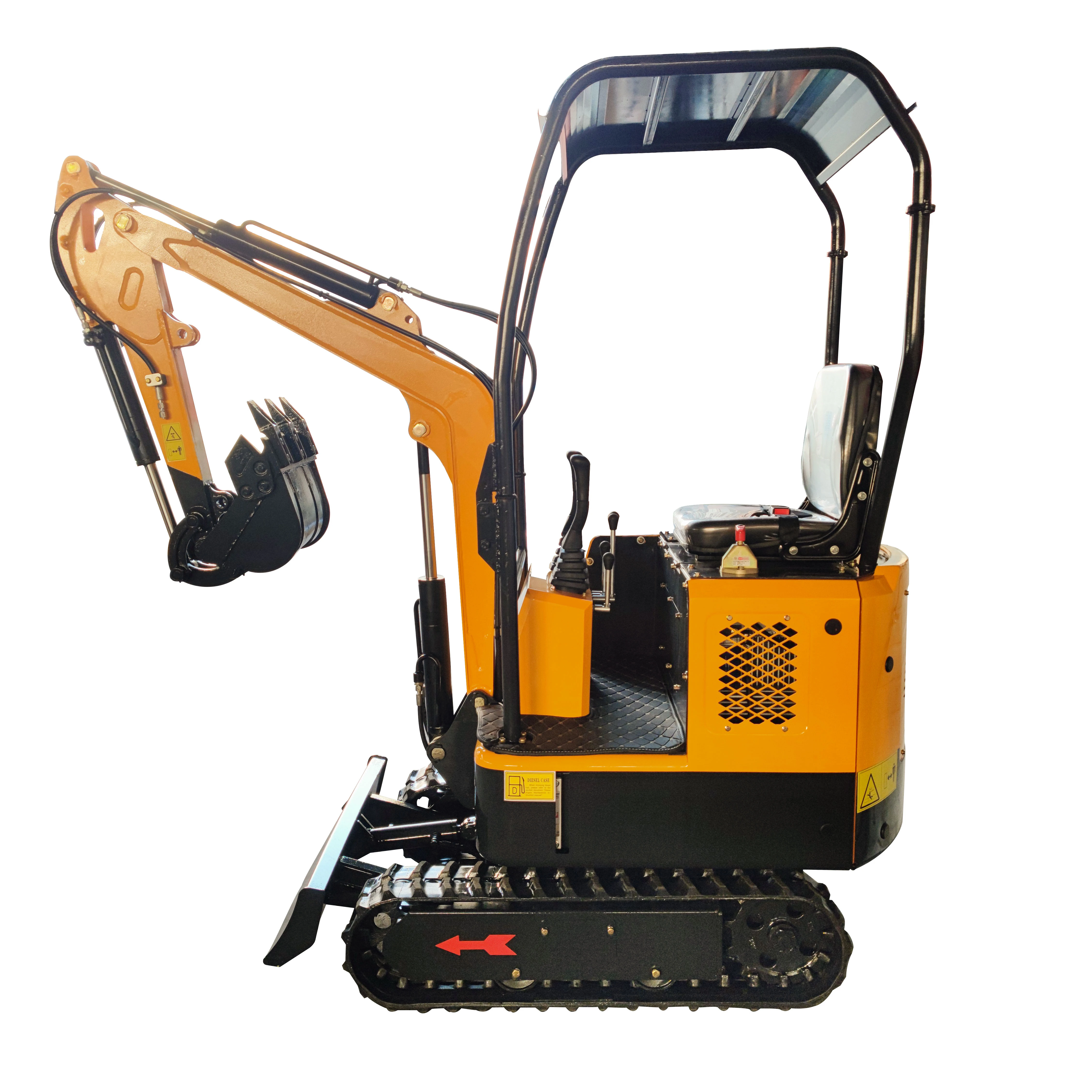Cheapest Price Factory wholesale Customized 1.5 Ton china brand excavator mini excavating machinery micro excavator