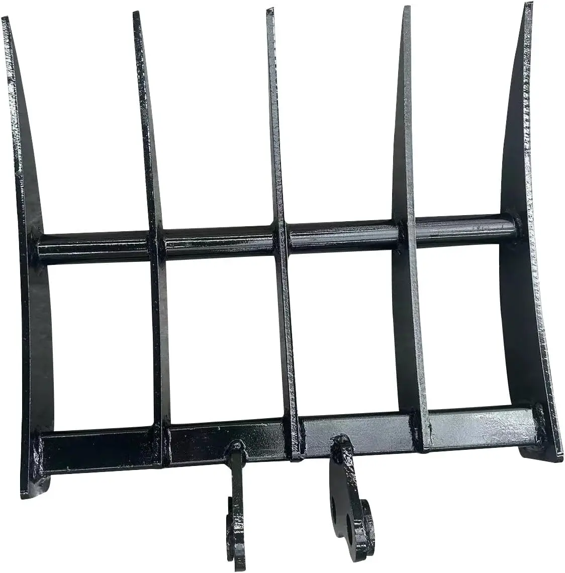 RSBM Mini Excavator Rake Attachments Tool Hydraulic Tilt Backhoe Excavator Attachment for Mini Excavator Deep Tilling land