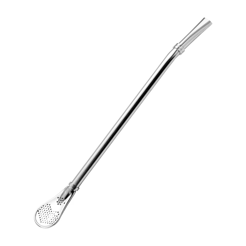 Посуда для напитков Yerba Mate чай из нержавеющей стали металлическая соломенная ложка аргентинский фильтр воды соломинка бара офиса горячая распродажа